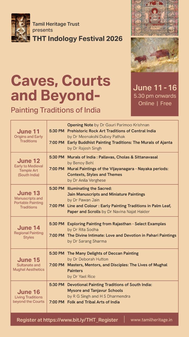 THT Indology Festival 2026 - Caves, Courts and Beyond: Painting Traditions of India