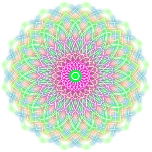 Digital Mandala design