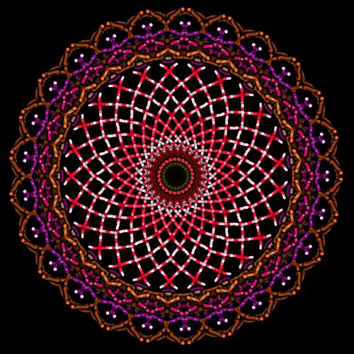 Digital Mandala design