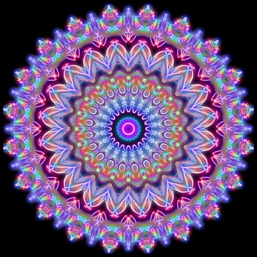 Digital Mandala design