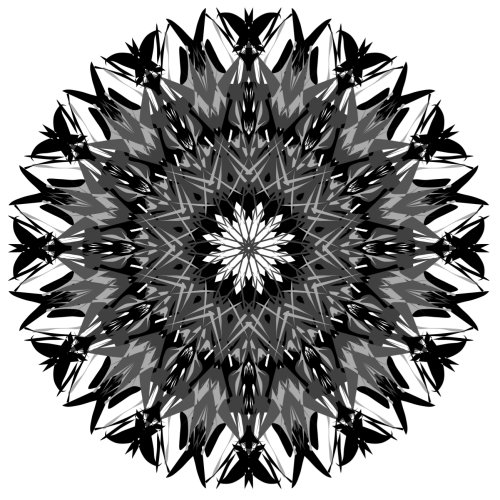 Digital Mandala design