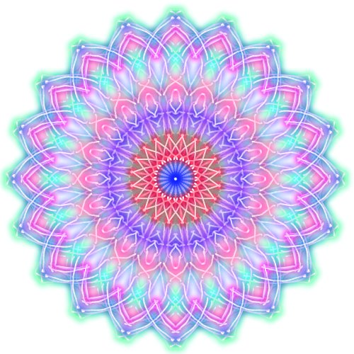 Digital Mandala design