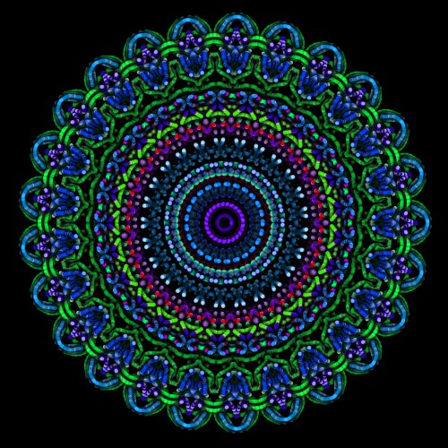 Digital Mandala design