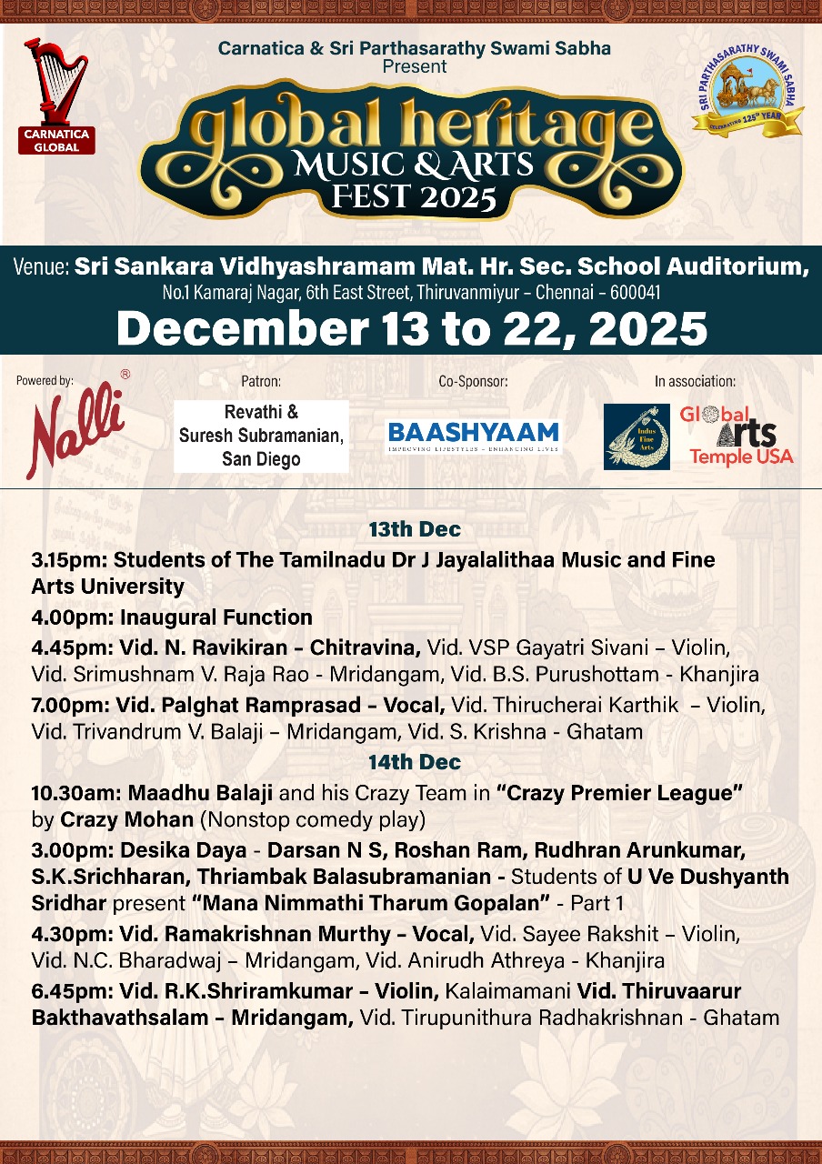 Global Heritage Music & Arts Fest 2025