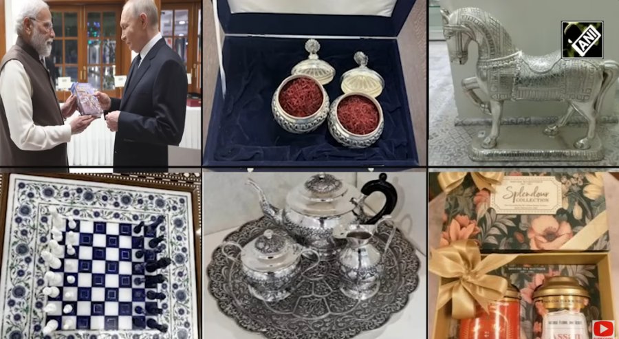 PM Modi's gifts to President Vladimir Putin